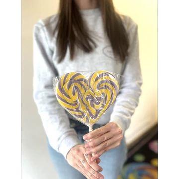 LilaNap Szív Nyalóka 220g 