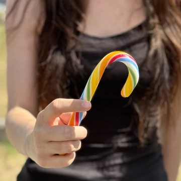 Sétapálca nyalóka szivárvány 50g 