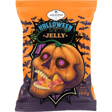 Halloween 100g Zselécukorka