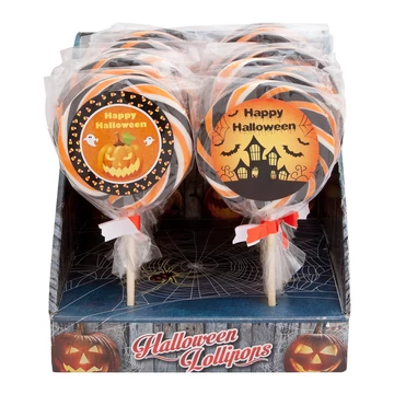 HALLOWEEN hurrikán nyalóka 50g 