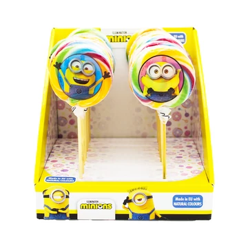 Minions hurrikán nyalóka szivárvány 35g 