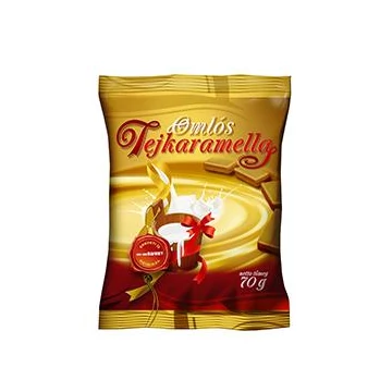 Omlós tejkaramella 70g