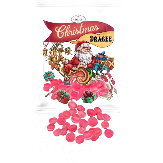 Karácsonyi 100g Drazsécukorka