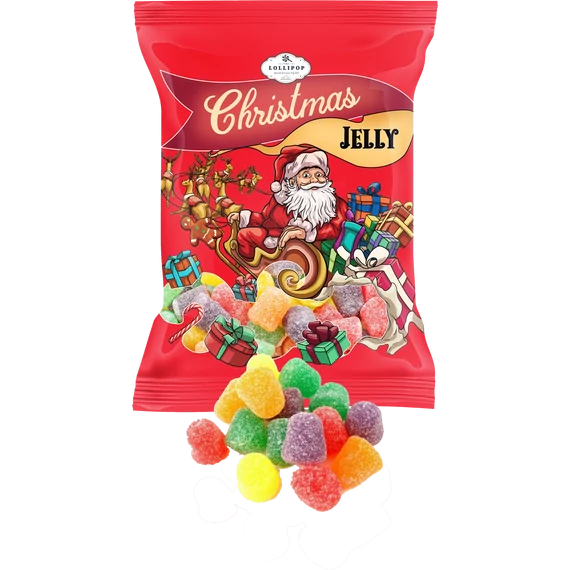 Karácsonyi 100g Zselécukorka