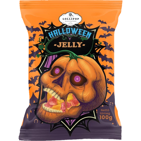 Halloween 100g Zselécukorka